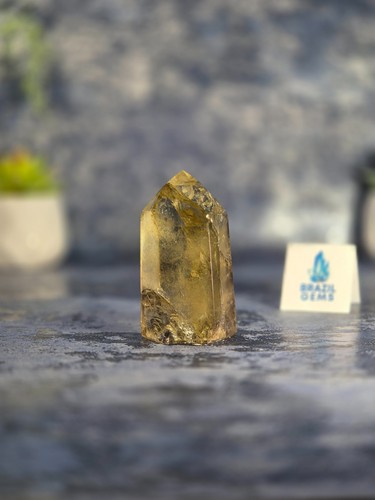Tower quartz green gold - quartz,