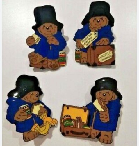 Paddington bear enamel - enamel, pin