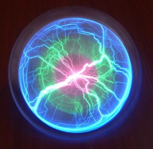 New multicolored plasma - new,