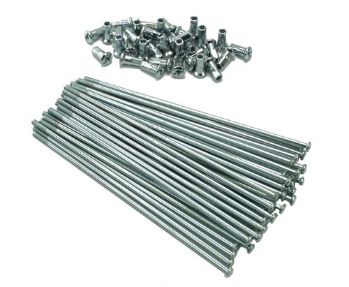 Spoke chrome 148mm etz - spoke,