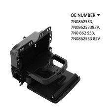 Car Rear Cup Holder Black Fits