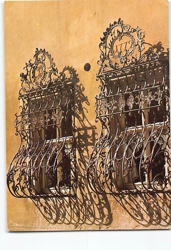 Postcard wrought iron - postcard,
