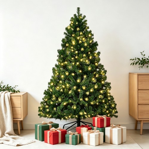 7ft green christmas - 4/5/6/7ft,