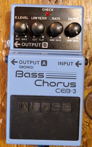 Boss ceb bass chorus pedal - chorus,
