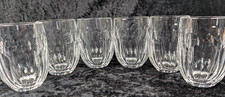 Waterford Crystal Tumblers Glasses Hand Cut in the Curraghmore Pattern 3 & 1/2"