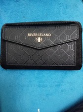 Ladies black River Island zip
