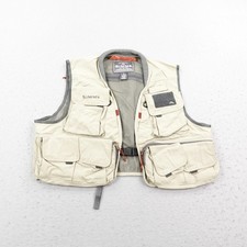 Simms Vest Mens Medium Beige