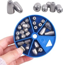 26pc Iron Sinker Weights for