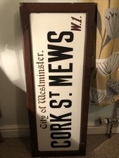 Antique London Street Sign