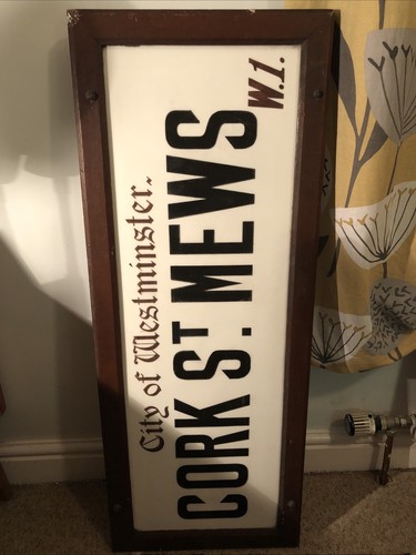 Antique london street sign - london,