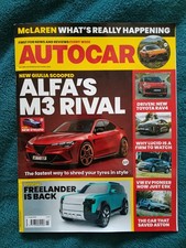 AUTOCAR MAGAZINE - 8th April