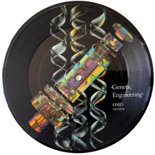 OMD Genetic Engineering 7" Picture Disc VINYL 45 1983 Virgin