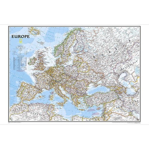 Europe map political - a1,