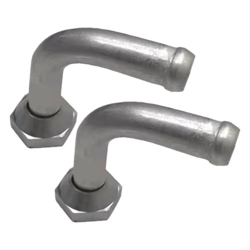 Hot oil cooler connector - 2x,