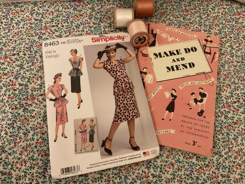 Simplicity 8463 1940s vintage - simplicity,