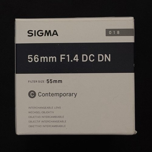 Sigma 56mm dc dn - f/1.4,