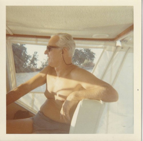 Vintage photo 1960s senior man - vintage,