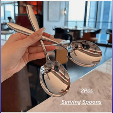 2Pcs Extra Large Stainless