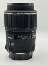 SIGMA for CANON 105mm 1:2.8 EX DG MACRO LENS - 105 mm f/2.8 - GOOD