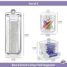 3 pcs Acrylic organizer