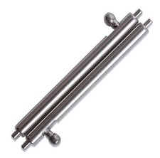 12/14/16/18/20/21/22/24mm 2x Quick Release StainlessSteel Watch Spring Bars Pins