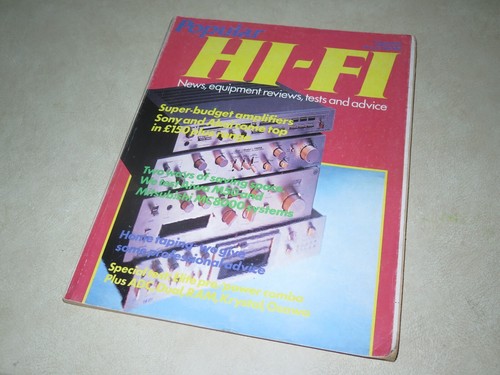 Popular magazine - hi-fi,
