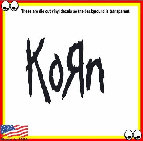 Korn vinyl sticker decal logo - sticker,