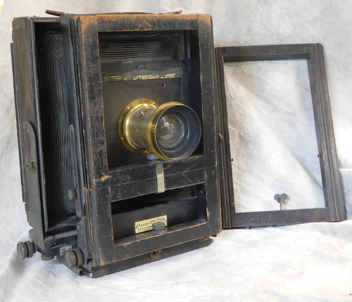 Antique seneca city view 8x10 - antique,