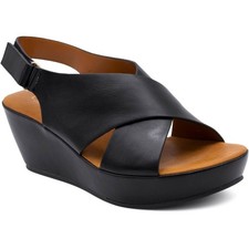 And Ladies Sandals Hook Loop Casual Summer Open Toe Women Slip On Mid Heel Wedge