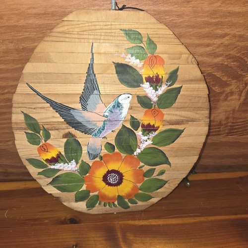 Handmade wooden wind spinner - ,