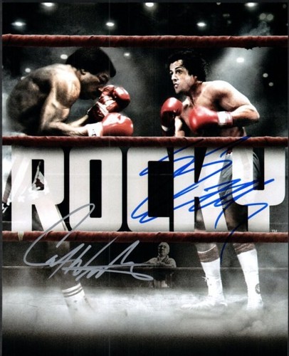 Rocky autographed original - rocky,