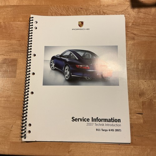 Service information 2007 911