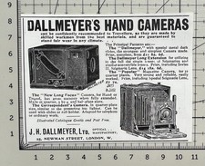 JH Dallmeyer Hand Cameras -