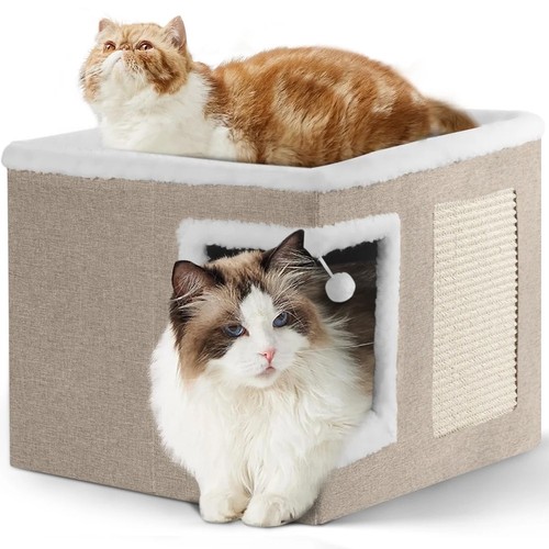 Cat cube house cosy foldable - cat,