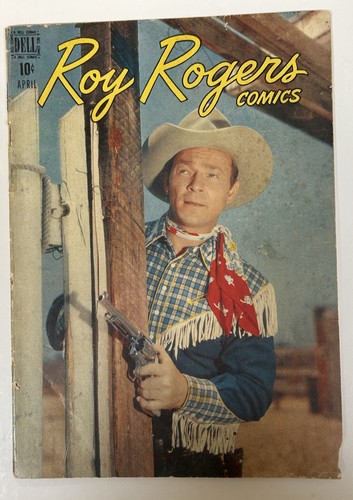 Dell comic roy rogers april - dell,