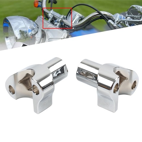 Straight handlebar risers - straight,