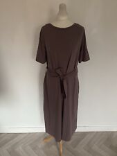 COS Ladies Taupe Brown Dress
