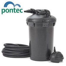 PONTEC PONDOPRESS 15000 OASE FILTER POND FILTRATION KIT SET WITH UVC PUMP & HOSE