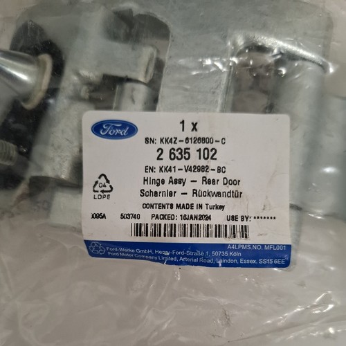 Genuine ford transit s - ford, o/s