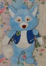 RARE Playhouse Disney Special Agent Blue Oso Wolfie Soft Plush Toy Approx 12"