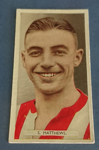 Stanley matthews rookie card - stanley,
