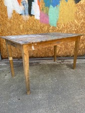 Wooden School Art Table