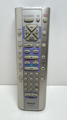 Denon 877 remote control - remote,