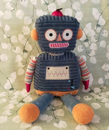 Wilberry robot dark blue large - blue,