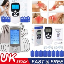 Recharged TENS Unit Muscle Stimulator Machine Pulse Massager Therapy Pain Relief