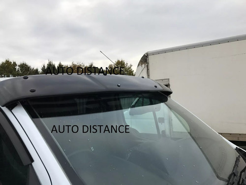 Sun visor solid black tough - visor,