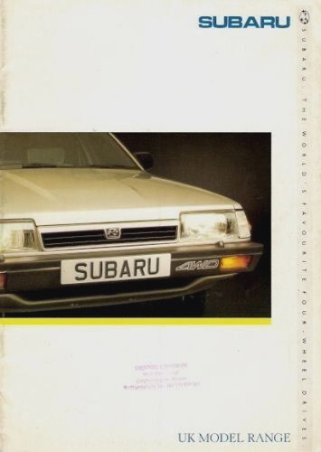 Subaru 6 justy 700 - xt,