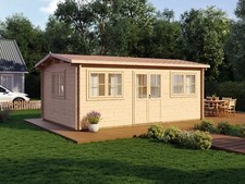 Log cabin OSLO 6 x 4 m / 44 mm