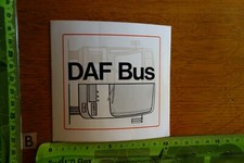Old sticker truck daf - old,