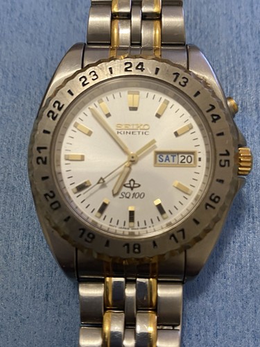 Seiko kinetic sq100 - seiko,